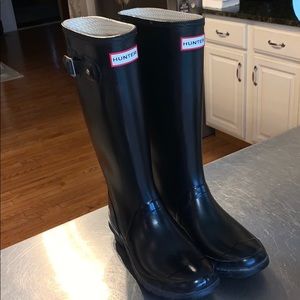 Black Hunter Rain Boots